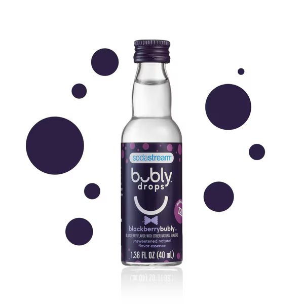 BUBLY BLACKBERRY DROPS, Sodastream, Mfr#: 1525248010